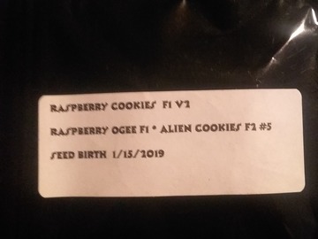 Proporcionando ($): Jaw's Raspberry Cookie f1 v1 (alien cookies) + freebies