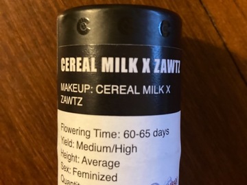 Providing ($): Cereal Milk x Zawtz from Cannarado
