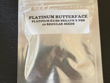 Selling: Platinum Butterface 3rd Cosst