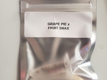 Providing ($): grape pie x fruit snax (orange tree bx)