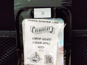 Providing ($): Humboldt Seed Co - Lemon Gelato X Green Apple ( Auto Fem )