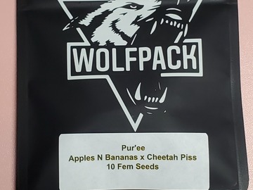 Vente: Wolfpack Selection Pur'ee (Apples N Bananas x Cheetah piss)