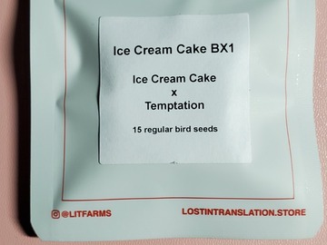 Providing ($): Lit Farms Ice Cream Cake BX