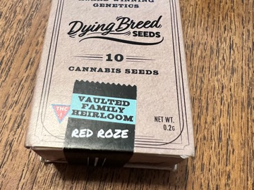 Providing ($): Red Rozé Dying Breed Seeds