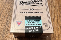 Providing ($): Grape Balls of Fire - Dying Breed Seeds
