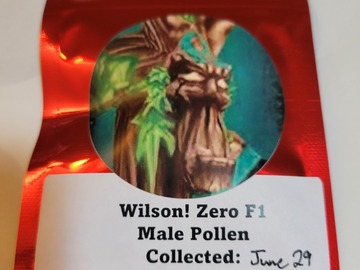 Providing ($): Wilson! Zero F1 - Male Pollen