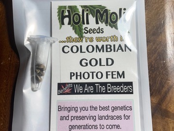 Providing ($): COLOMBIAN GOLD