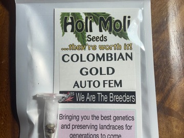 Selling: COLOMBIAN GOLD AUTO FEM