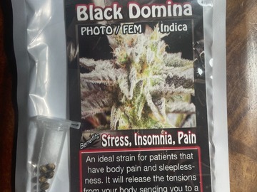 Selling: BLACK DOMINA
