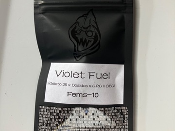 Providing ($): Square One Genetics- Violet Fuel