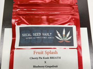 Providing ($): Fruit Splash - Cherry Pie Kush BREATH x Blueberry Grapefruit