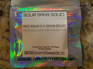 Selling: Bloom Seed Co - Sour San Souci