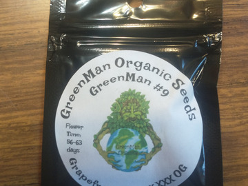 Selling: Greenman #9 - Grapefruit  x XXX OG