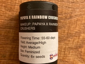 Selling: Papaya x Rainbow Crushers from Cannarado