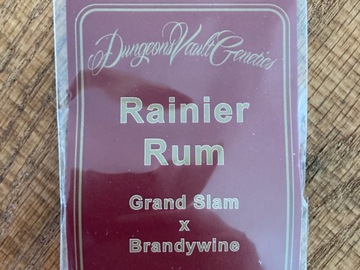 Selling: Rainier Rum from Dungeon Vault Genetics