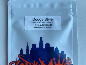 Selling: Top Dawg Seeds - Doggy Style (ONYCD X Chem Double D)