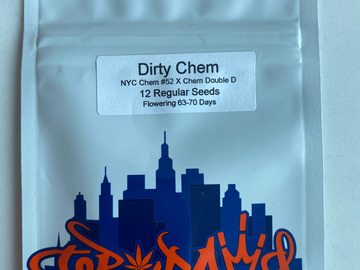Selling: Top Dawg Seeds – Dirty Chem (NYC Chem #52 X Chem Double D)