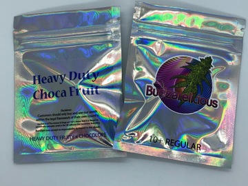 Selling: Budzarelicious. Heavy duty choco fruit. Regular pack of 10