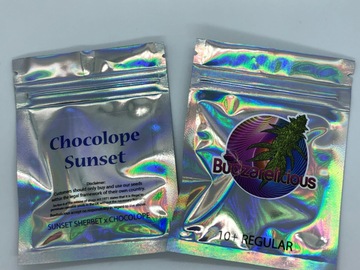 Selling: Budzarelicious. Chocolope sunset. Regular pack of 10