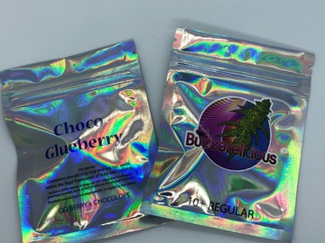 Selling: Budzarelicious. Choco glueberry. Regular pack of 10