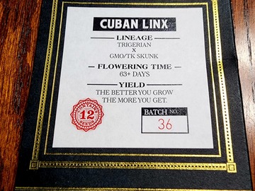 Selling: Cuban Linx - Swamp Boys Seeds