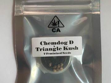 Selling: CSI Humboldt - Chemdog D x Triangle Kush (CROPTOBER SALE)