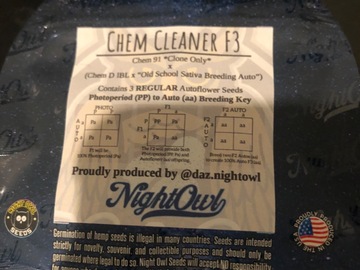 Selling: Chem Cleaner F3 (AUTO)