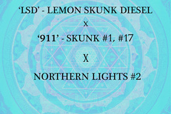 Vente: Lemon Skunk Diesel x 90's Skunk #1, #17 X Northern Lights #2