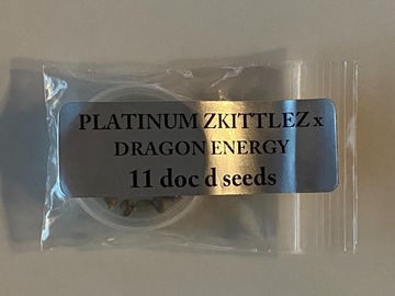 Sell: Doc D / Magic Spirit Seed Co - Platinum Zkittlez x Dragon Energy