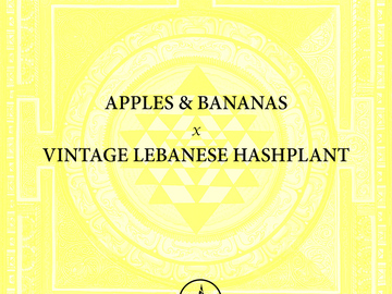 Venta: Vintage Lebanese Hashplant X Apples & Bananas