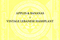 Sell: Vintage Lebanese Hashplant X Apples & Bananas