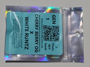 Sell: Cherry Berry OG X White Runtz (5-pack REGS)