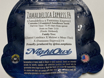 Sell: Night Owl - Zamaldelica Express F4