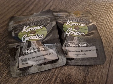 Auction: 2 x Karma Genetic Sour Diesel Bx2 AUCTION! FREE SHIPPING