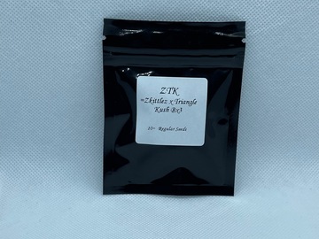 Sell: ZTK =zkittlez x Triangle Kush Bx3-Seed Junky Genetics