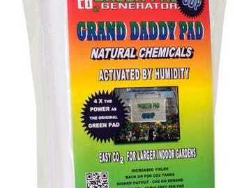 Sell: Green Pad Grand Daddy Pad CO2 Generator, pack of 2 pads w/1 hanger