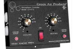 Vente: Green Air Products Independent Cooling & Heating Thermostat w/4 Outlets - Model CT-HT-2