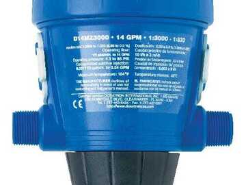 Vente: Dosatron Water Powered Nutrient Doser DM14MZ3000- 14 GPM 1:3000 to 1:333