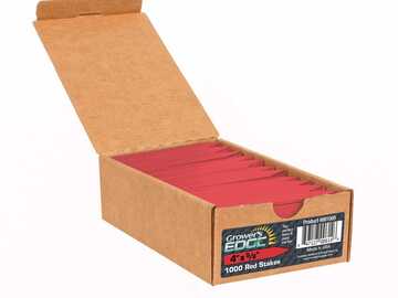 Vente: Grower's Edge Plant Stake Labels - Red - 1000