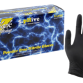 Venta: Black Lighting Powder Free Nitrile Gloves Large (100/Box)