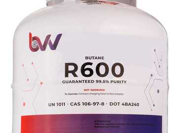 Venta: BVV 20LB N-BUTANE R600 Lot Analysis 99.83%, 99.5% Guaranteed High Purity USA