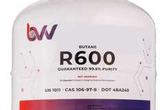 BVV 20LB N-BUTANE R600 Lot Analysis 99.83%, 99.5% Guaranteed High Purity USA