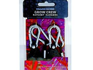 Venta: Common Culture Grow Crew 1/8 inch Ratchet Light Hanger (Pair)