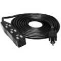 Vente: 120 Volt 25 ft Extension Cord w/ 3 Outlet Power Strip - 14 Gauge