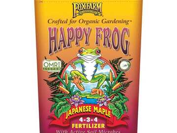 Vente: FoxFarm Happy Frog Japanese Maple Fertilizer 4-3-4