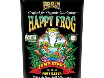 Vente: FoxFarm Happy Frog Jump Start Fertilizer 3-4-3, 4 lb bag