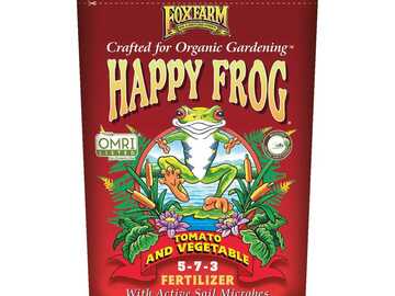 Venta: FoxFarm Happy Frog Tomato & Vegetable Fertilizer 5-7-3