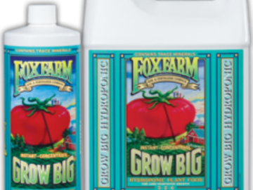 Venta: FoxFarm Grow Big Hydro Liquid Concentate, 3-2-6