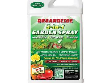 Vente: Organocide 3-In-1 Organic Insecticide -- Concentrate Quart