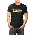 Vente: Growers House Legalize Tomatoes T-Shirt - Gold on Black